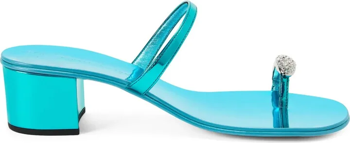 Ring 40mm leather sandals