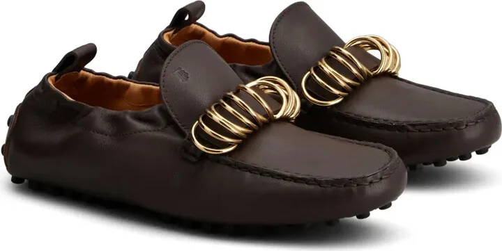 Ring-Embellished Loafers - Image 2