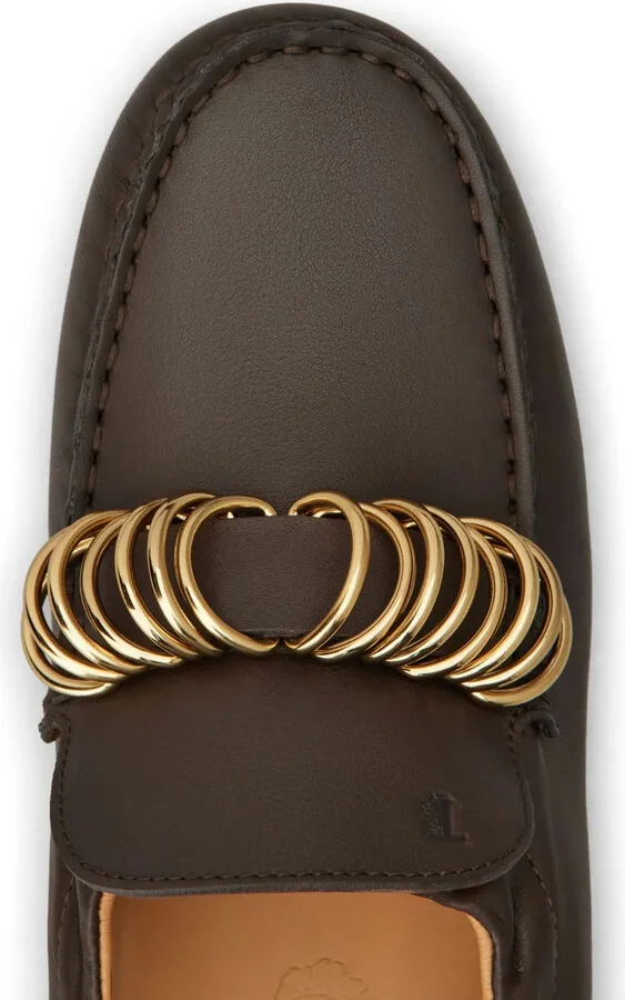 Ring-Embellished Loafers - Image 5