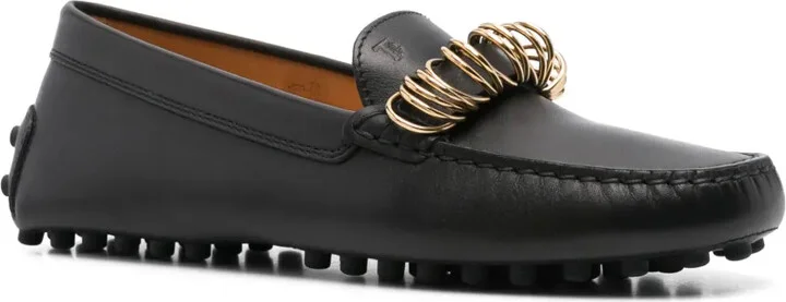 Ring-Embellished Loafers - Image 2