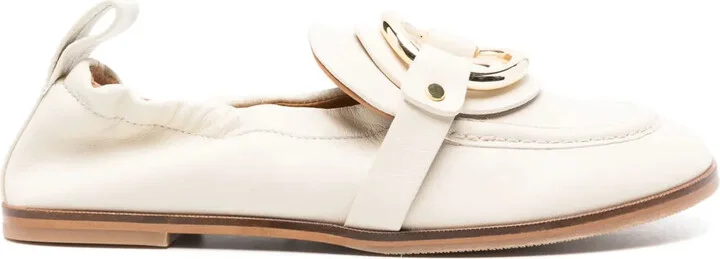 Ring-Embellished Loafers