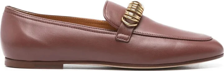 Ring-Embellished Loafers