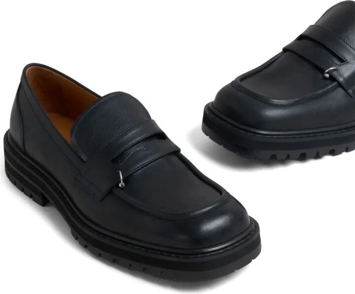 Ring Embellishment Loafers - Image 5