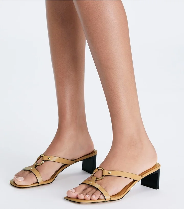 Ring Hardware Slide Sandal - Image 2