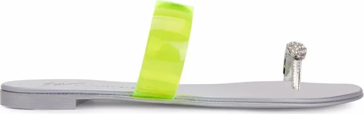 Ring Plexi sandals