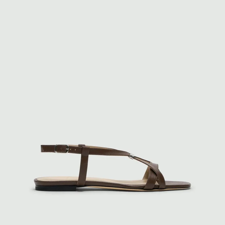 Ring Sandal in Leather - Image 2