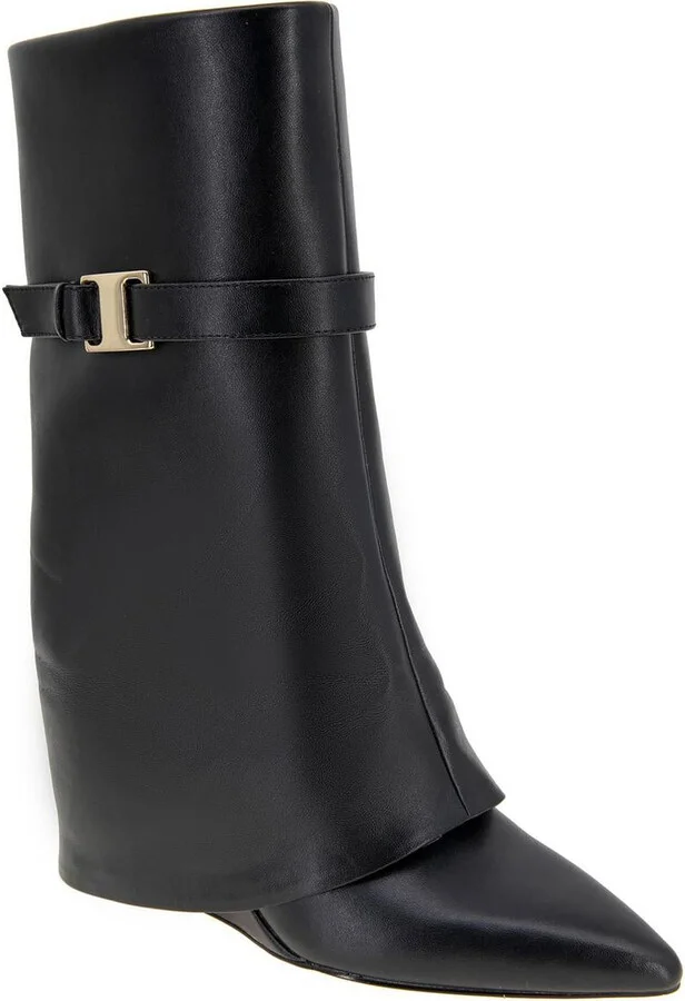 Rinzy Womens Zipper Manmade Mid-Calf Boots
