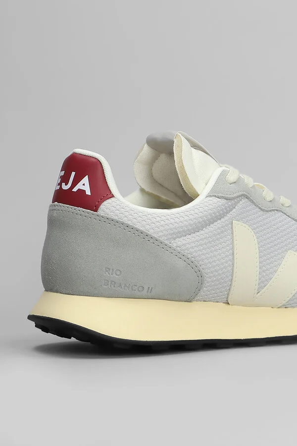 Rio Branco Ii Sneakers In Grey Suede And Fabric - Image 5