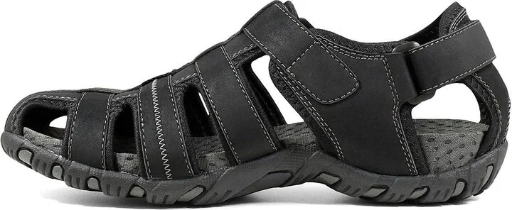 Rio Bravo Closed Toe Fisherman Sandal - Wide Width Available - Image 6