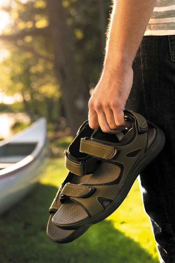 Rio Bravo Closed Toe Fisherman Sandal - Wide Width Available - Image 10