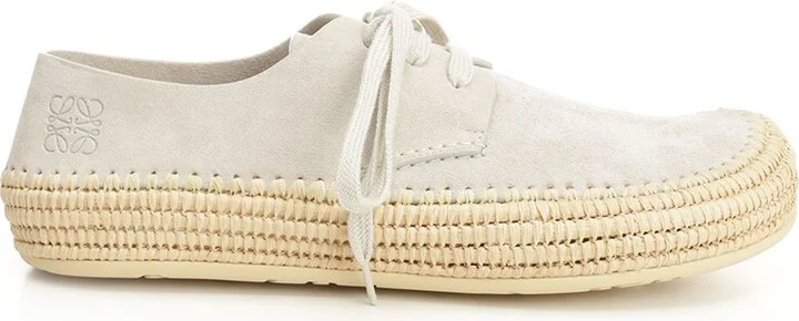 Rio Lace-Up Shoes Beige