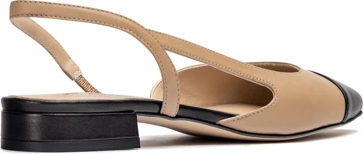 Rio Slingback Pointy Cap Toe Flat - Image 2