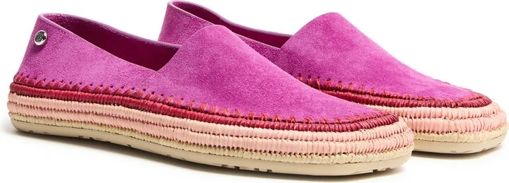 Rio suede and raffia espadrilles - Image 11
