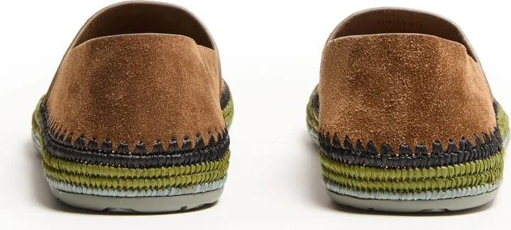 Rio suede and raffia espadrilles - Image 4