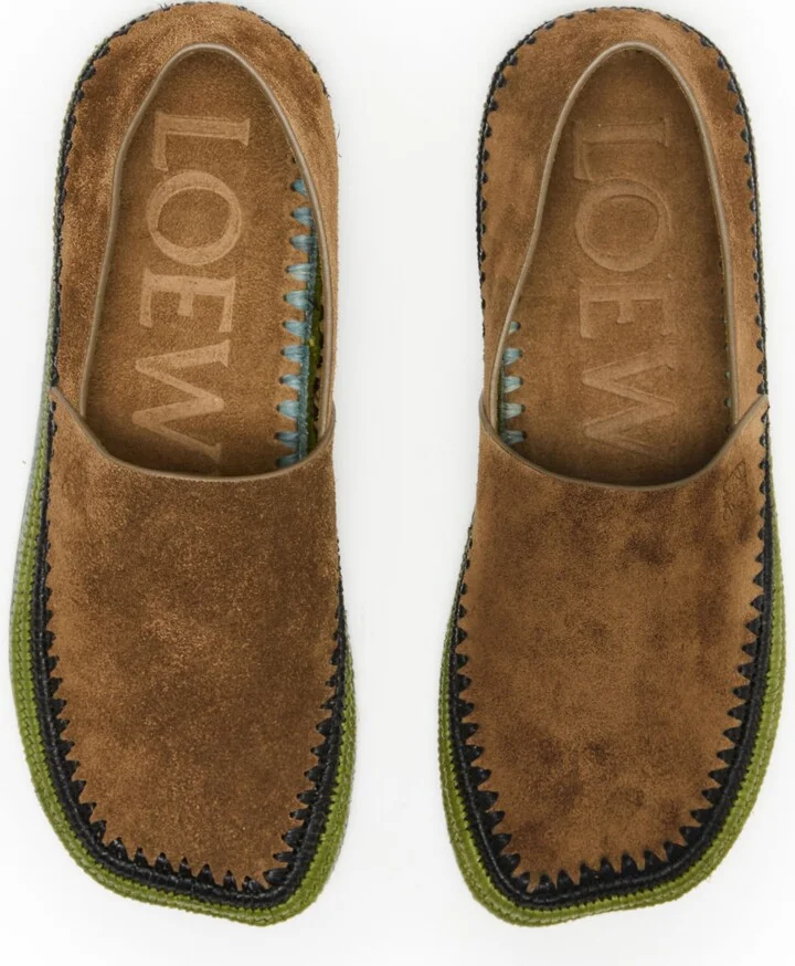 Rio suede and raffia espadrilles - Image 5