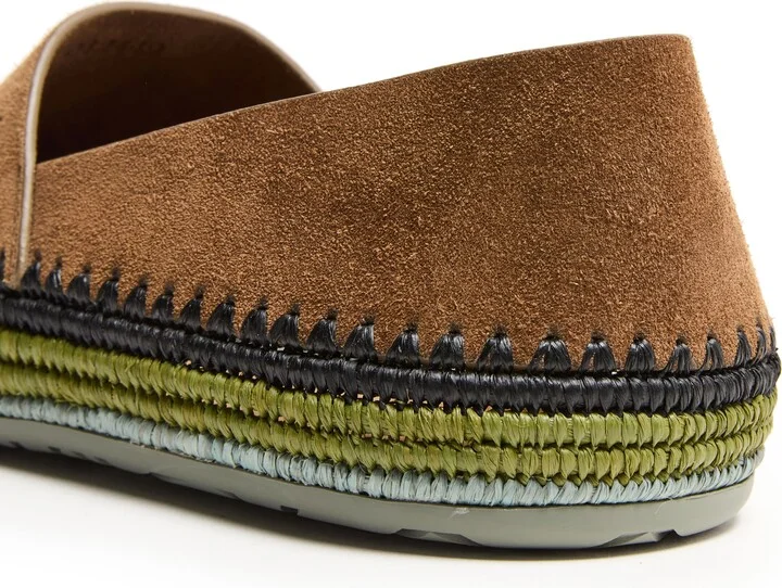 Rio suede and raffia espadrilles - Image 7