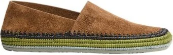 Rio suede and raffia espadrilles