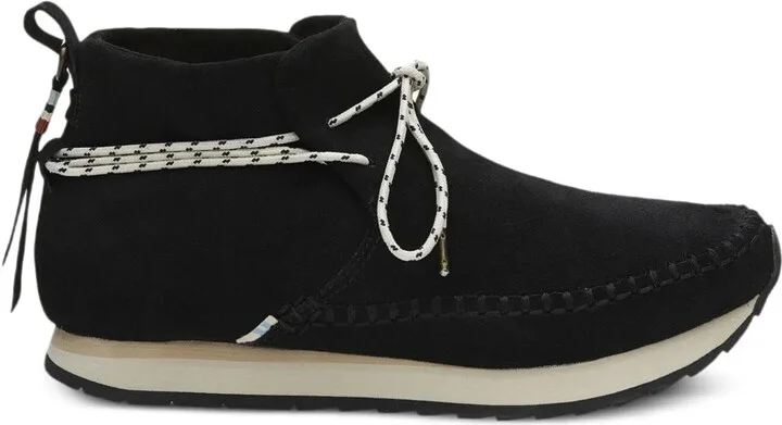 Rio suede lace-up trainers