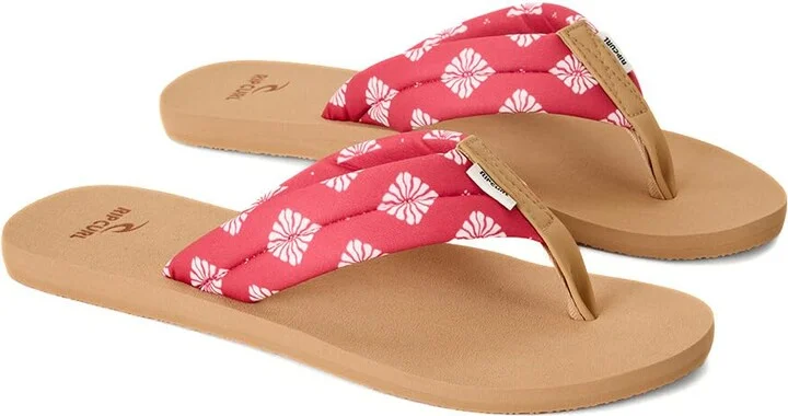 Rip Curl Women's Freedom Bloom Plush Flip Flop Sandals
