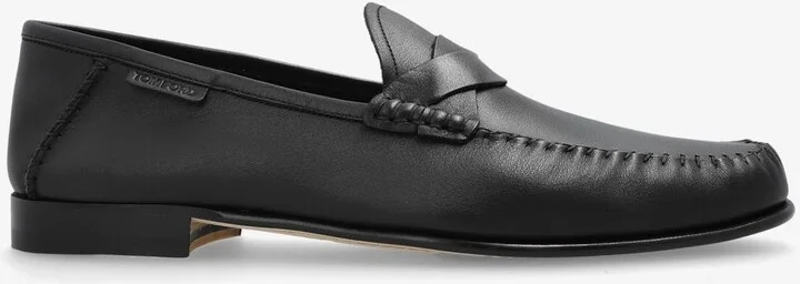 Ripley Paneled Leather Loafers