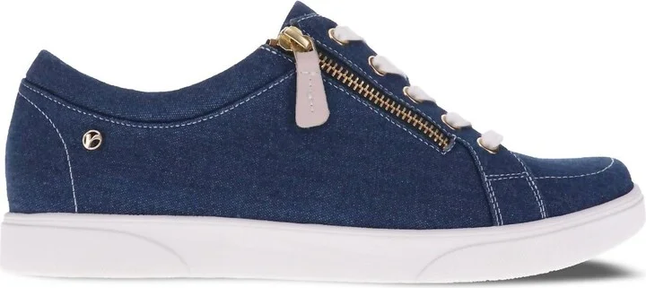 Ripon Canvas Sneakers In Ocean