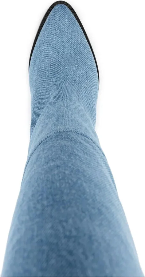 Ririo denim 80mm boots - Image 4