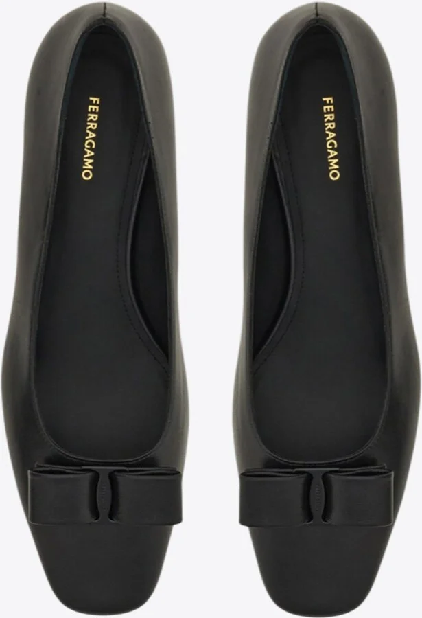 Rirri 30 Iconic Bow Nappa Leather Pumps - Image 3