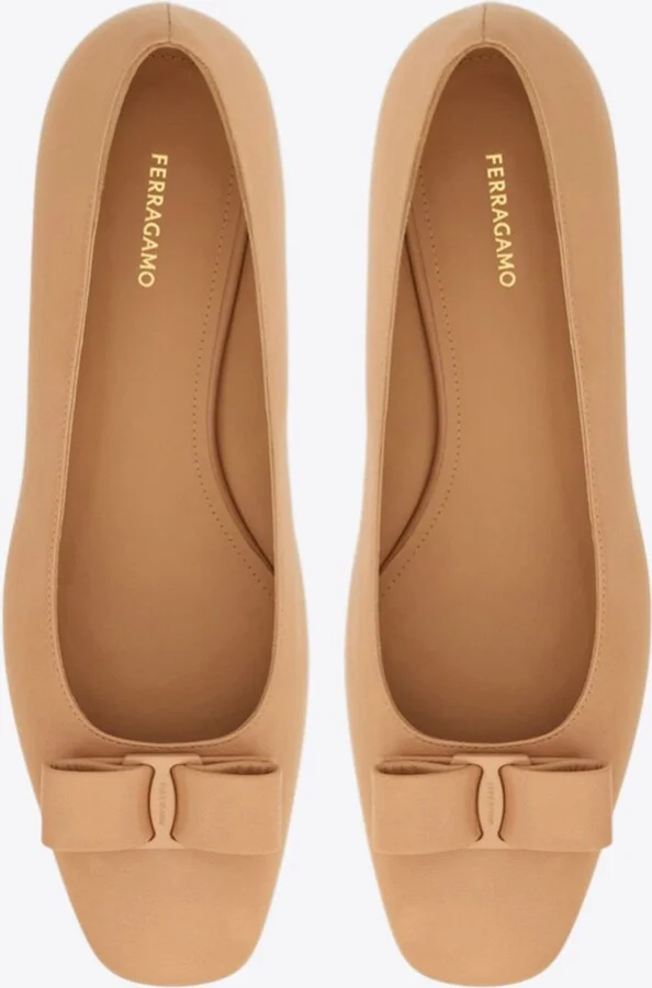 Rirri 30 Iconic Bow Nappa Leather Pumps - Image 3
