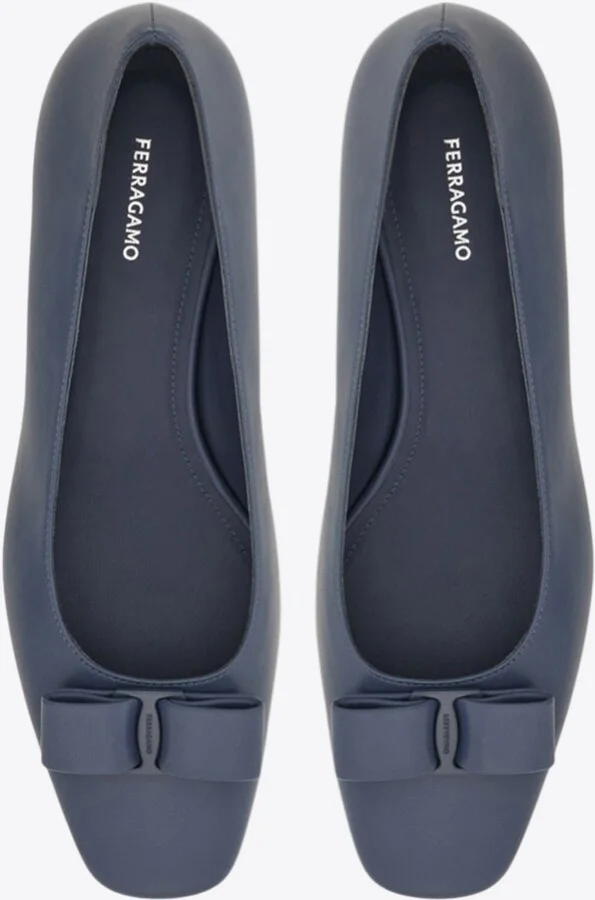 Rirri 30 Iconic Bow Nappa Leather Pumps - Image 3