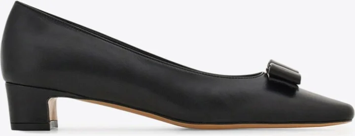 Rirri 30 Iconic Bow Nappa Leather Pumps