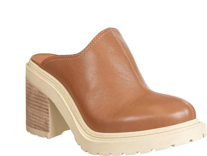 Rise Clog In Camel