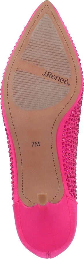 Rishna Crystal Embellished Pointed Toe Pump - Image 6