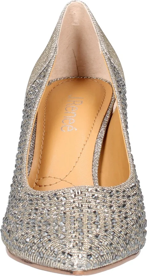 Rishna Crystal Embellished Pointed Toe Pump - Image 11