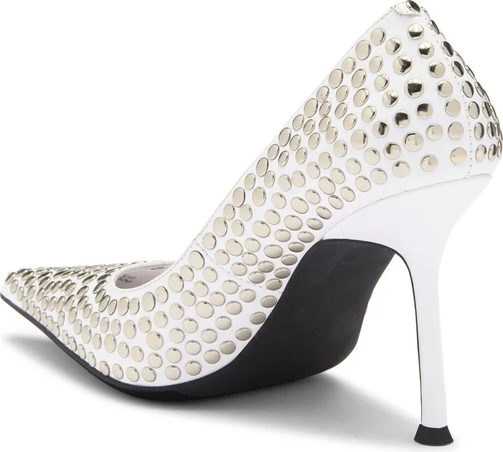 Risktake Stud Pointed Toe Pump - Image 2