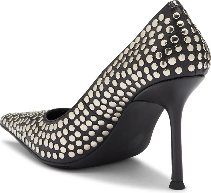 Risktake Stud Pointed Toe Pump - Image 9