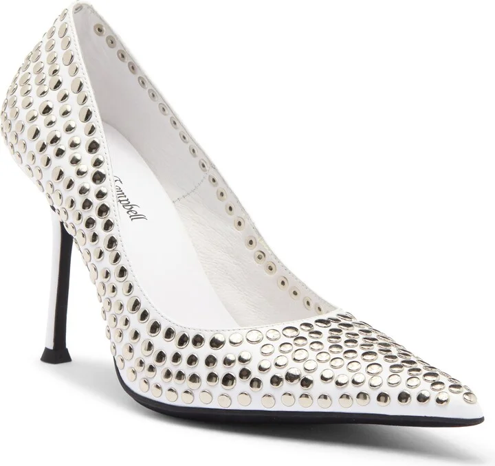 Risktake Stud Pointed Toe Pump