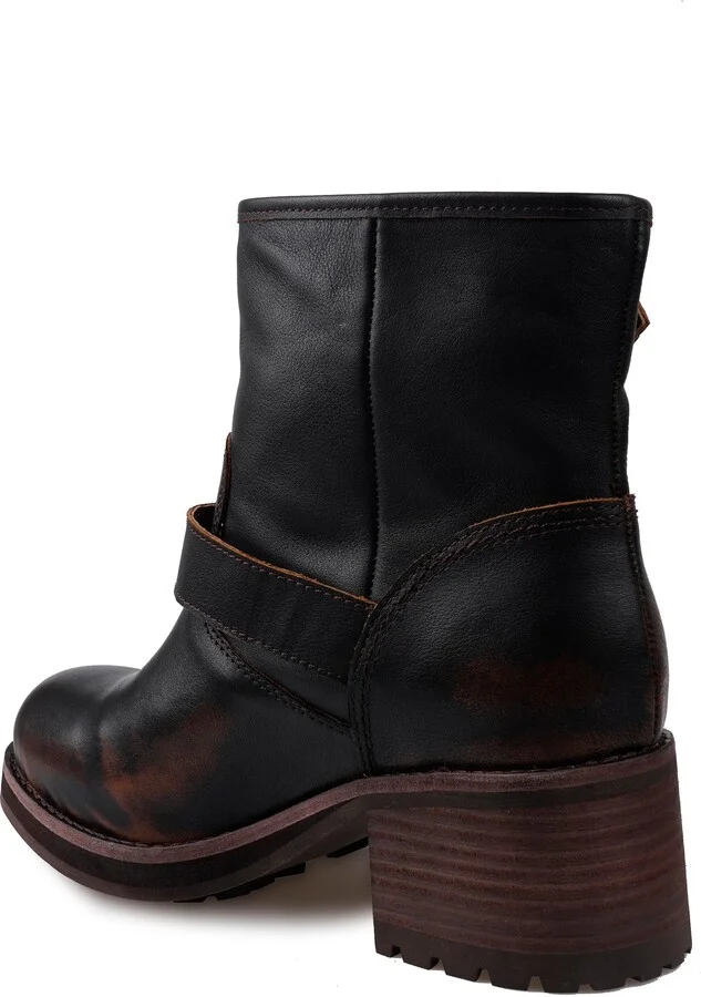 Rissa Lug Sole Moto Bootie - Image 2