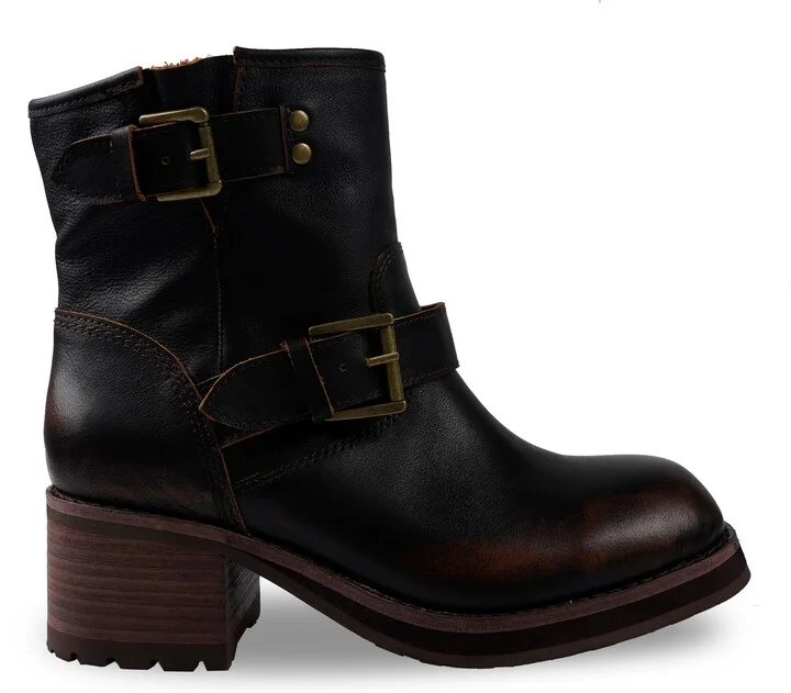 Rissa Lug Sole Moto Bootie - Image 3