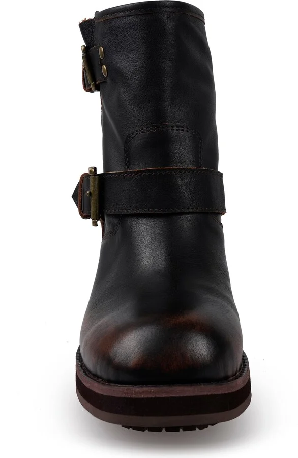 Rissa Lug Sole Moto Bootie - Image 4
