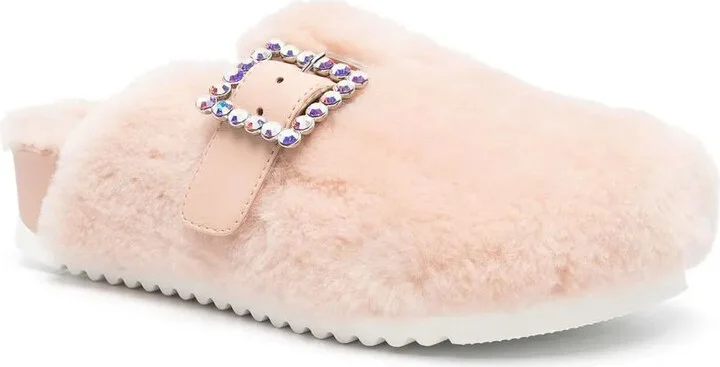 Rita buckle-embellished slippers - Image 2