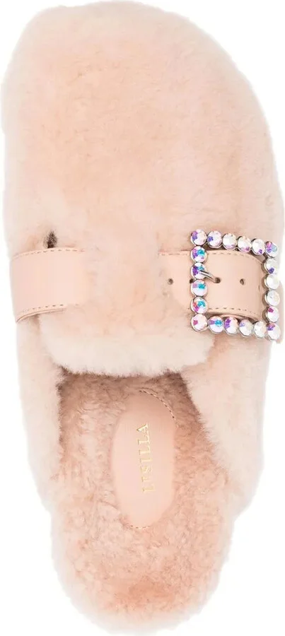 Rita buckle-embellished slippers - Image 4