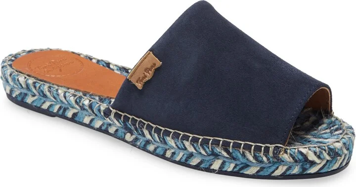 Rita Espadrille Slide Sandal
