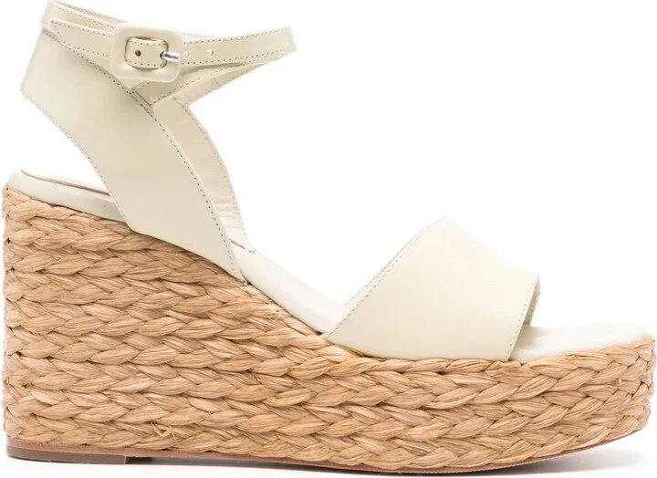 Riu 95mm leather espadrilles