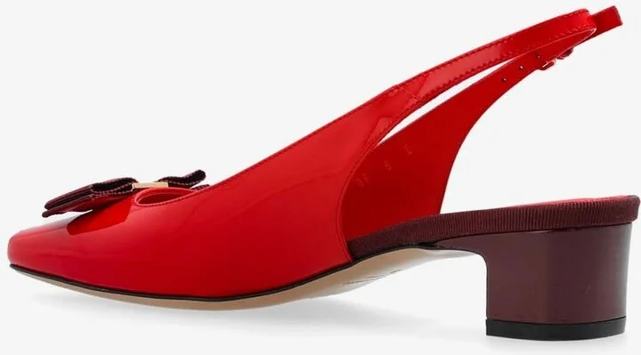 Rivada 30 Patent Leather Slingback Pumps - Image 2