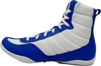 Rival Boxing RSX-Prospect Mid-Top Boxing Boots - - White/Blue - Image 2