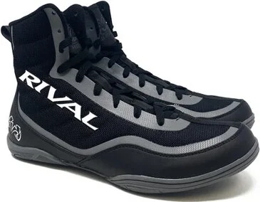 Rival Boxing RSX-Prospect Mid-Top Boxing Boots - - White/Blue - Image 3