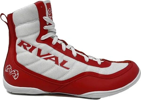 Rival Boxing Youth RSX-Future Lo-Top Boxing Boots - - White/Red