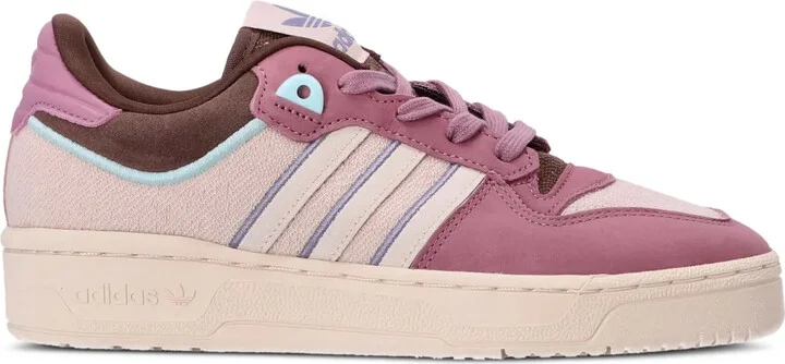 Rivalry logo-patch sneakers
