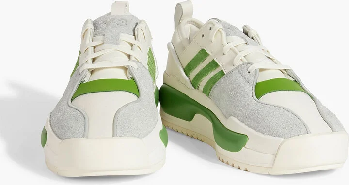 Rivalry neoprene, suede and leather sneakers - Image 2