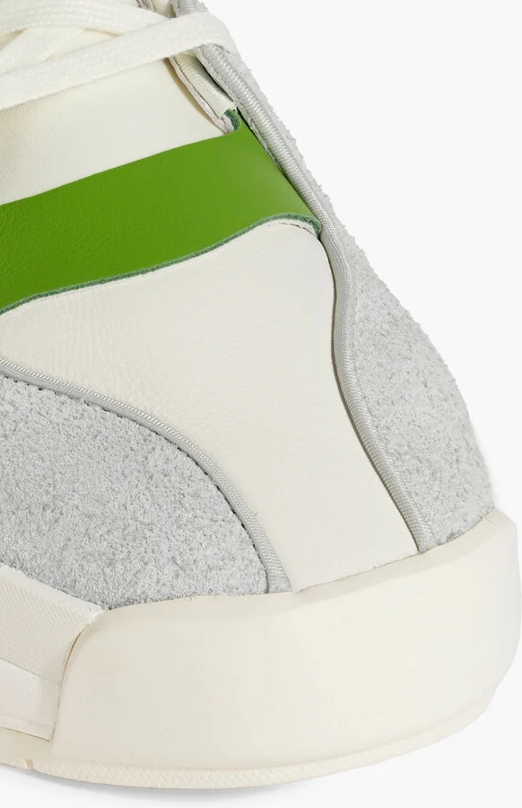 Rivalry neoprene, suede and leather sneakers - Image 4